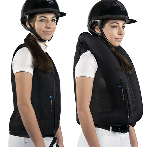 ADULT AIRBAG VEST (unisex) - Helite Zip’In 2  - سترة حماية هوائية لركوب الخيل
