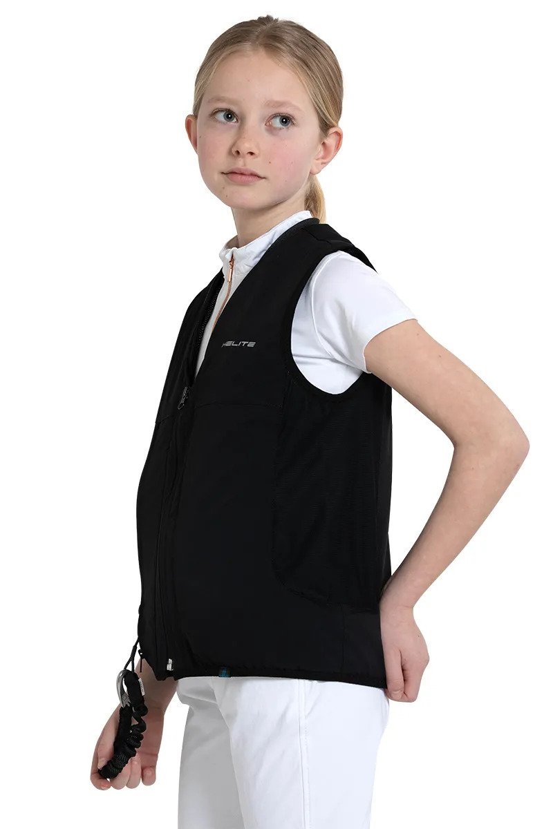 CHILD AIRBAG VEST - Helite Zip’In 2 - سترة حماية هوائية لركوب الخيل للأطفال
