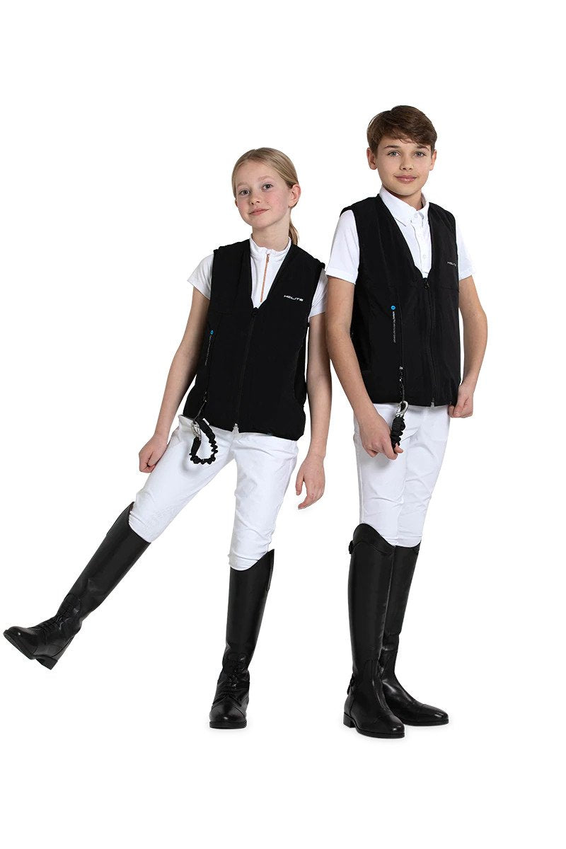 CHILD AIRBAG VEST - Helite Zip’In 2 - سترة حماية هوائية لركوب الخيل للأطفال